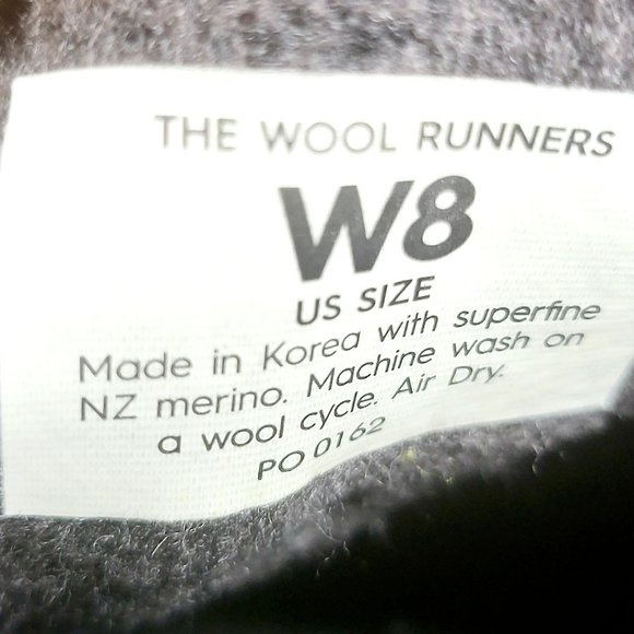 ALLBIRDS Women's Black Wool‎ Sustainable Runner Shoes 8 Sports Comfy Athletic - Picture 4 of 14